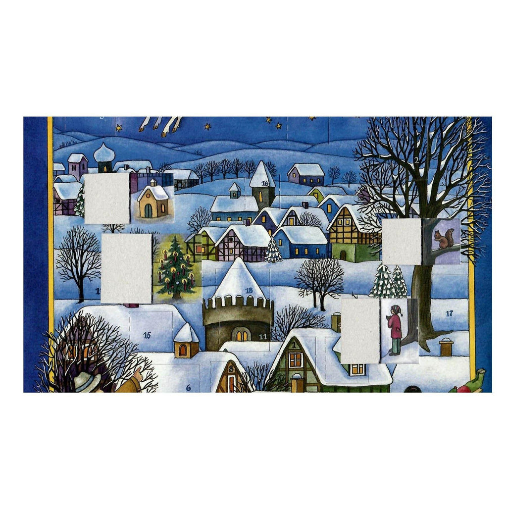 Calendario de Adviento A4 "Nikolaus kommt"