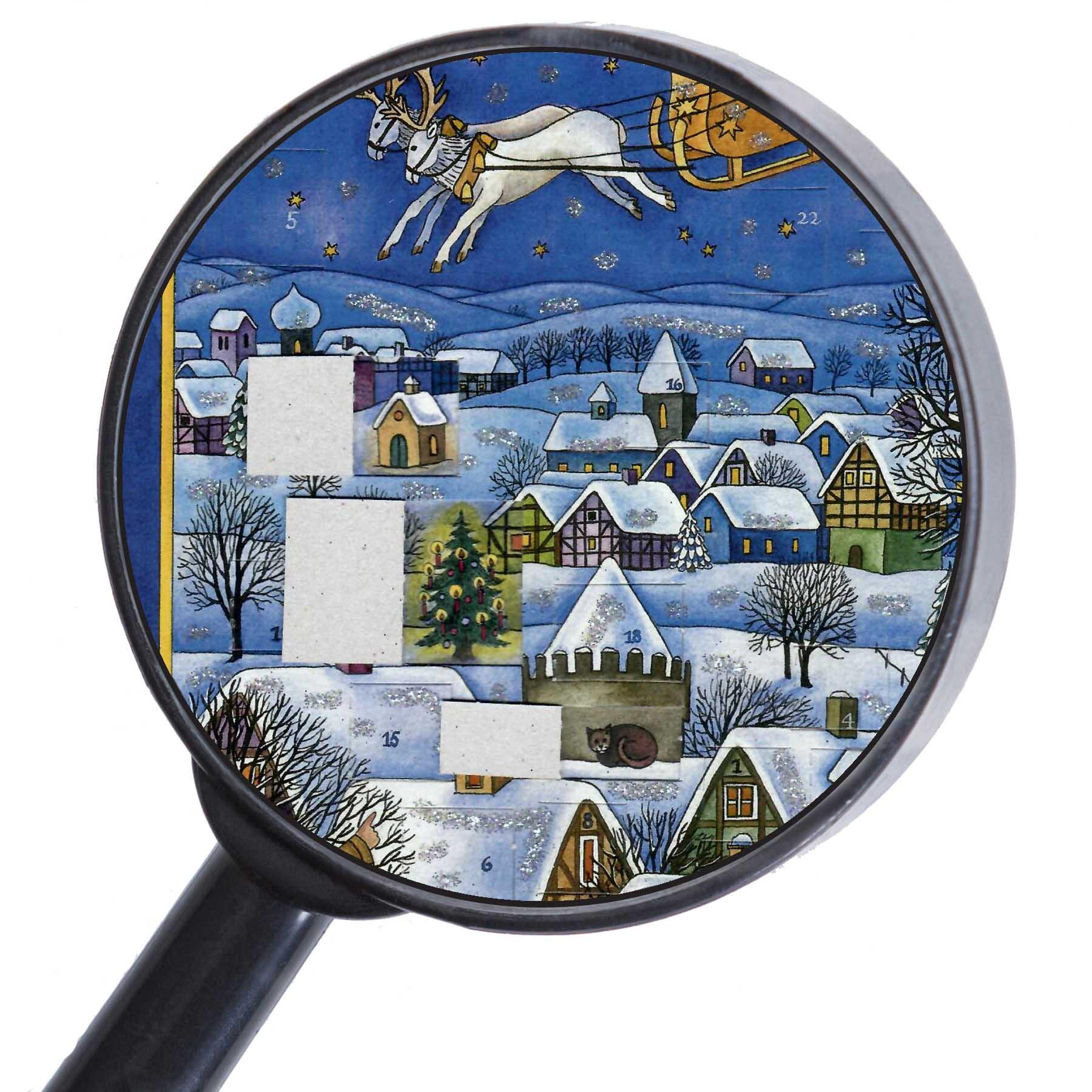Calendario de Adviento A4 "Nikolaus kommt"