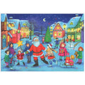 Calendario de Adviento A4 "Patinaje sobre hielo con Papá Noel"