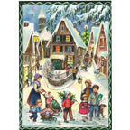 Calendario de Adviento A4 "Navidad en el pueblo"