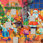 Calendario de Adviento A4 "Preparativos navideños"