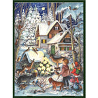 Calendario de Adviento A4 "Invierno con los animales"