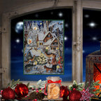Calendario de Adviento A4 "Invierno con los animales"