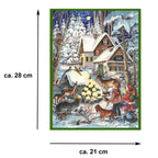 Calendario de Adviento A4 "Invierno con los animales"