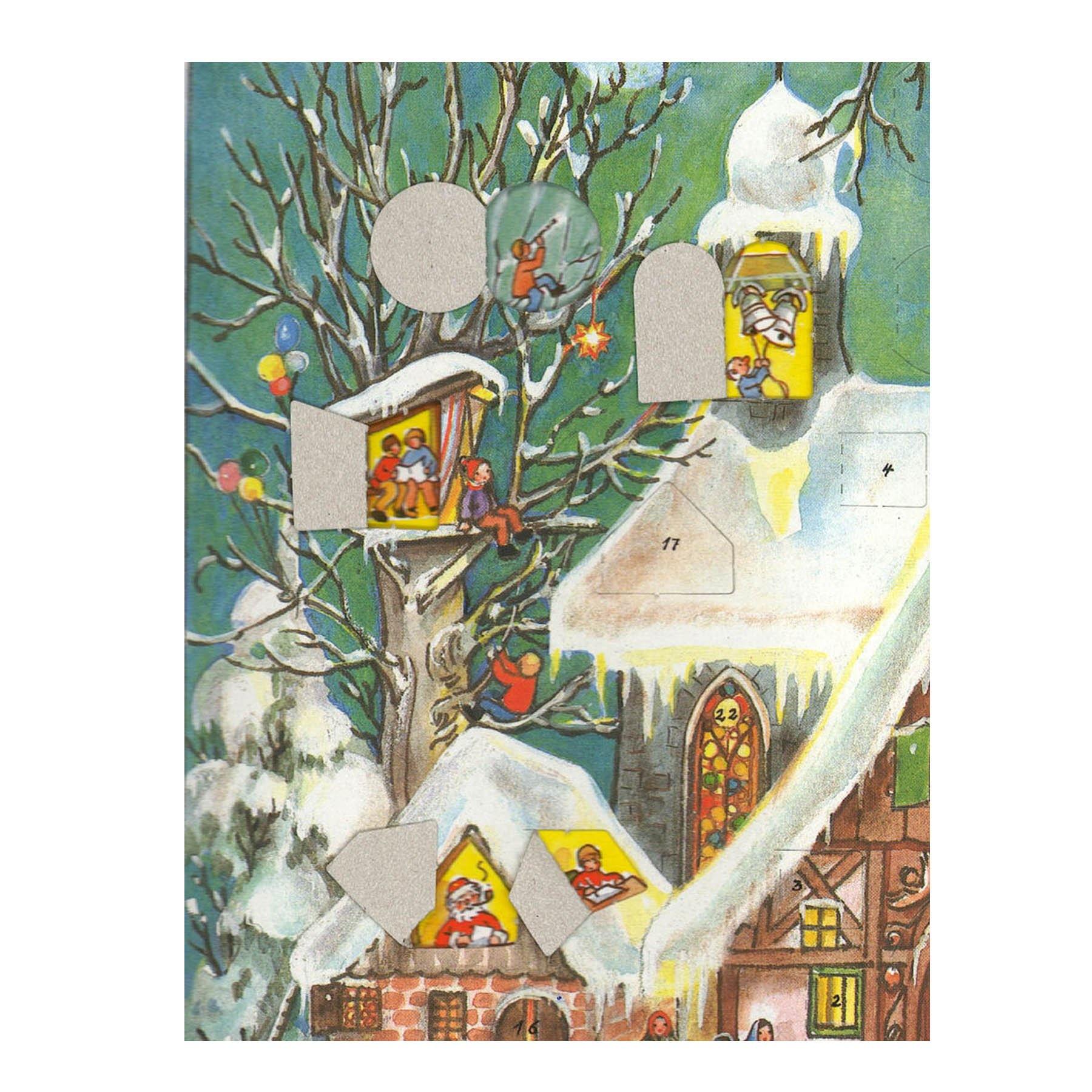 Calendario de Adviento A4 "Actividades invernales"