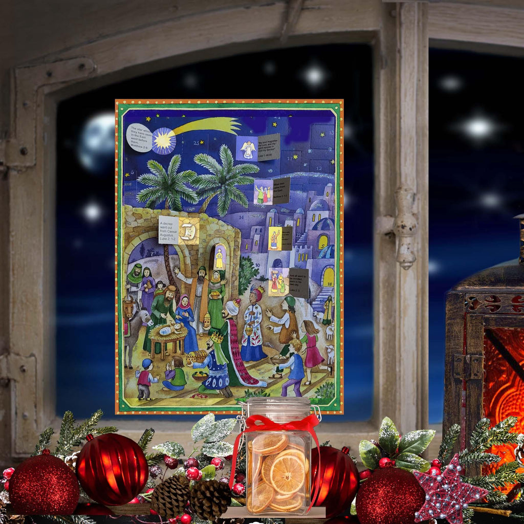 Calendario de Adviento "En el pesebre de Belén"
