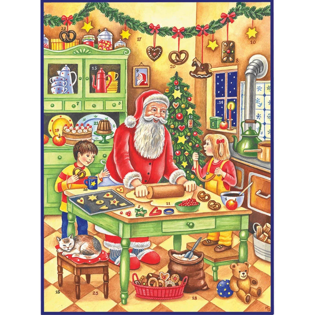 Calendario de Adviento "Cocinar con Papá Noel"