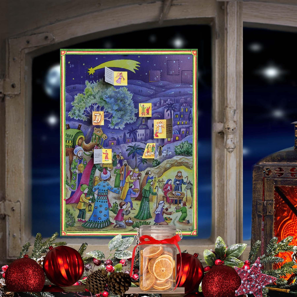 Calendario de Adviento "Visita al pesebre"