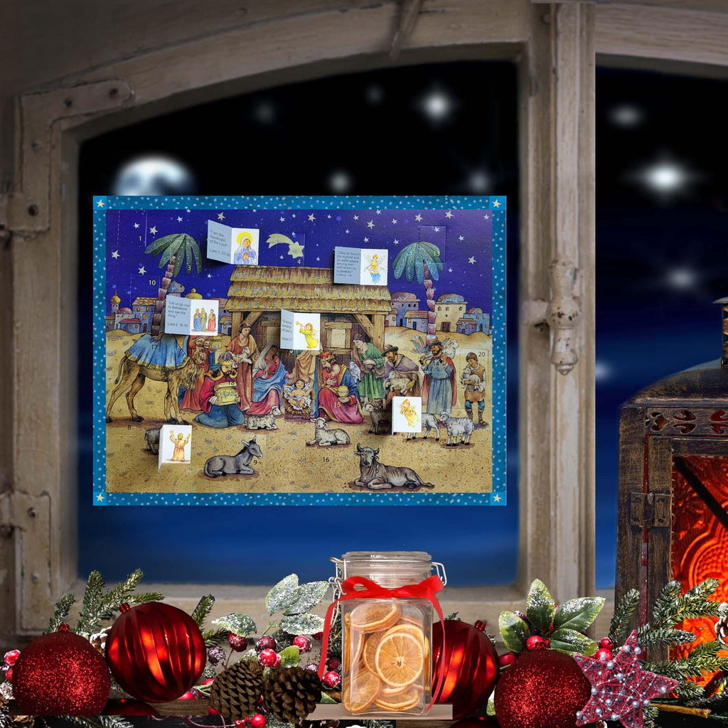 Calendario de Adviento "Visita al pesebre"