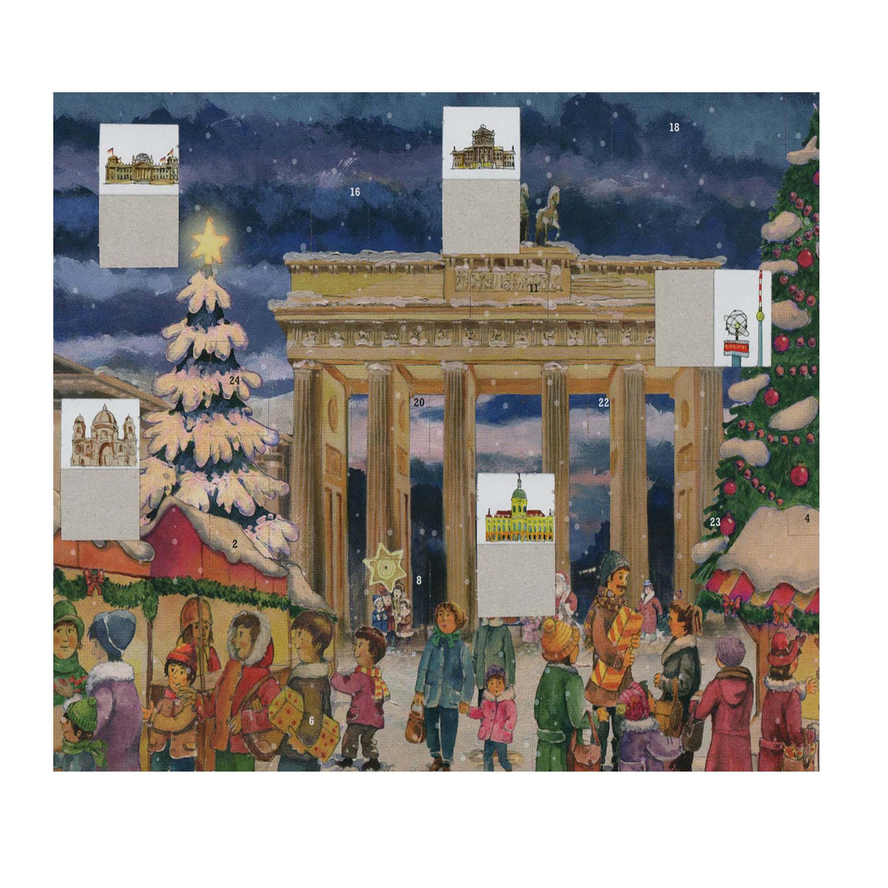 Calendario de Adviento "Brandenburger Tor"