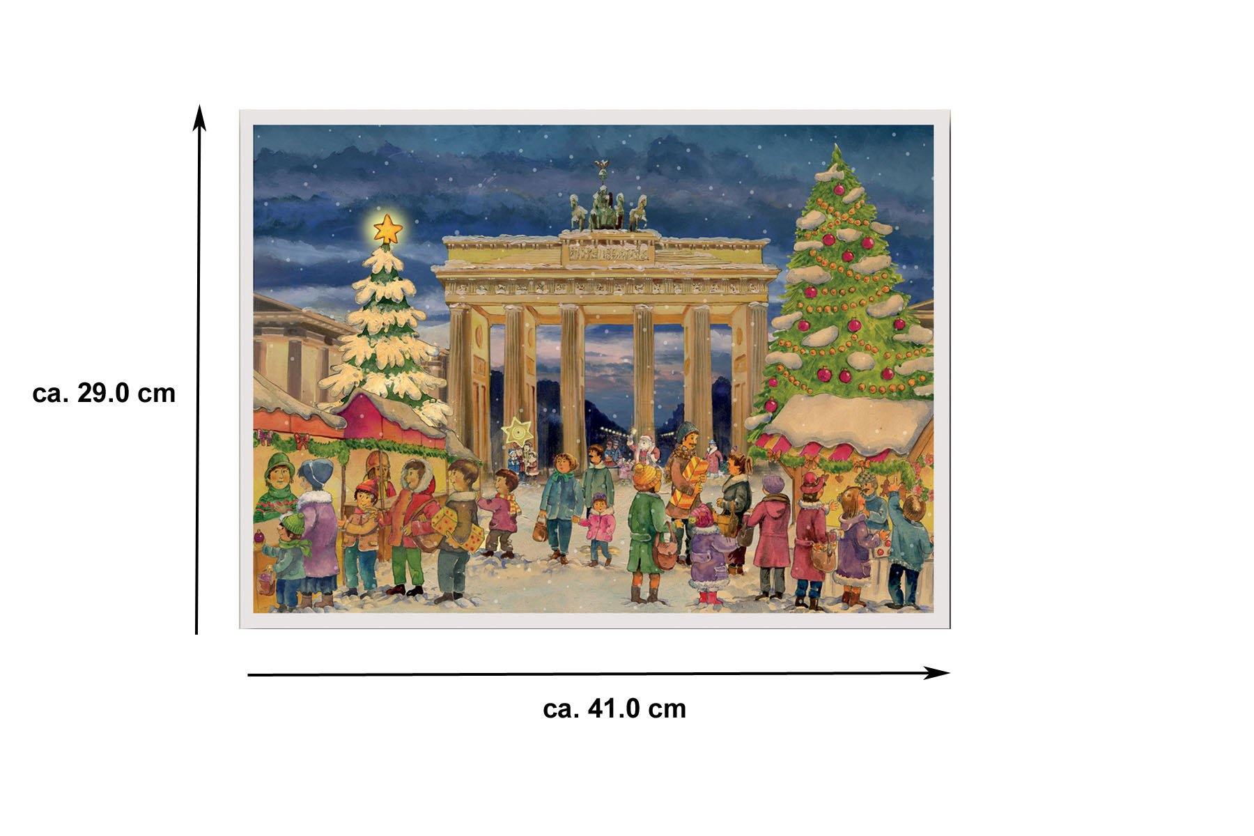 Calendario de Adviento "Brandenburger Tor"