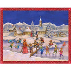 Calendario de Adviento "Patinar sobre hielo es genial"