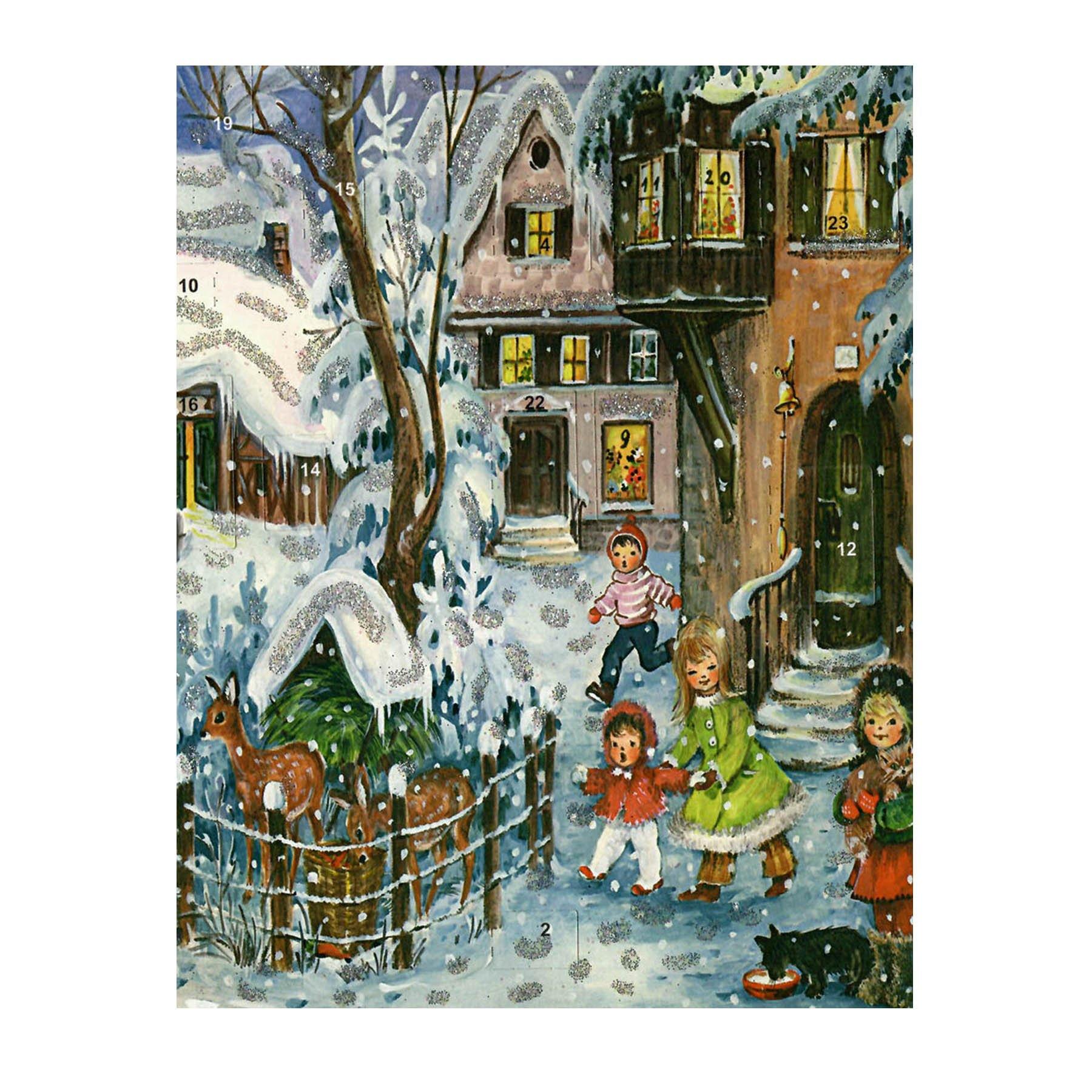 Calendario de Adviento "Está nevando"