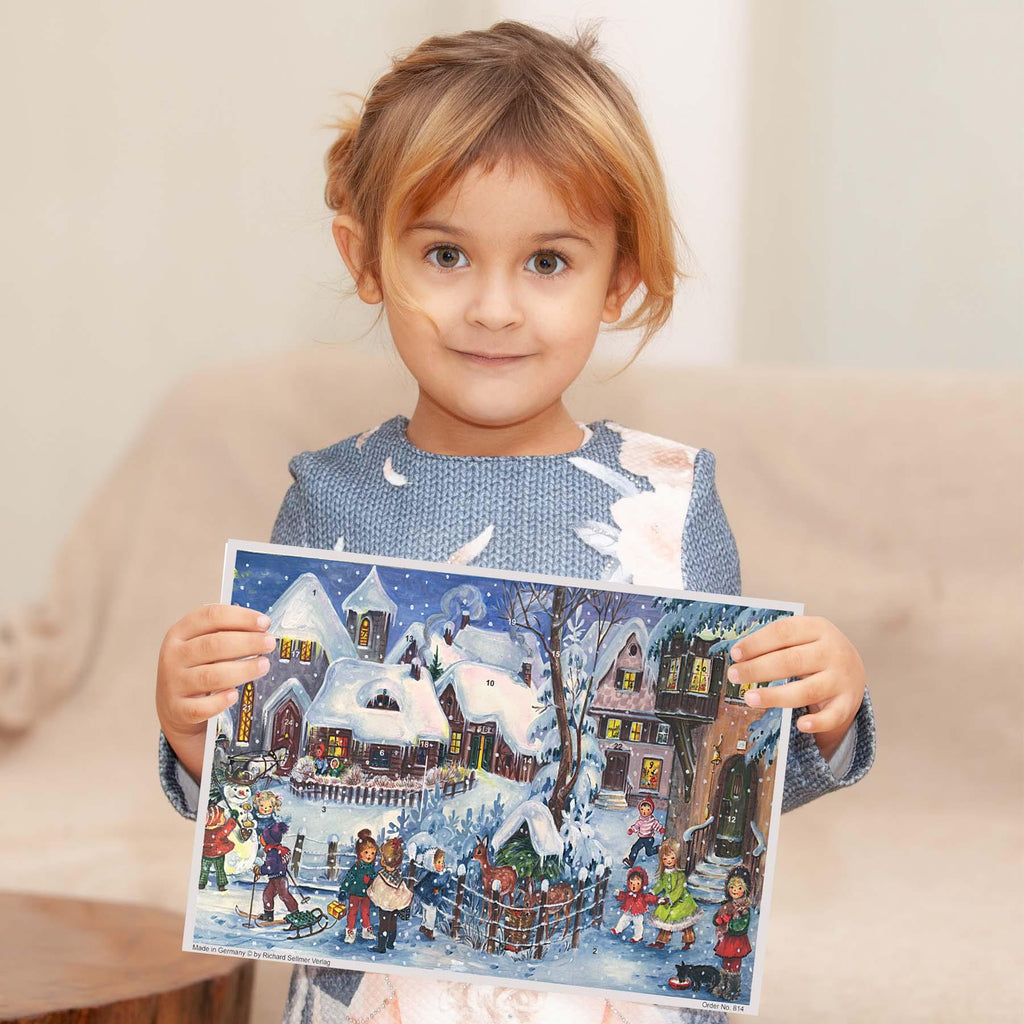 Calendario de Adviento "Está nevando"