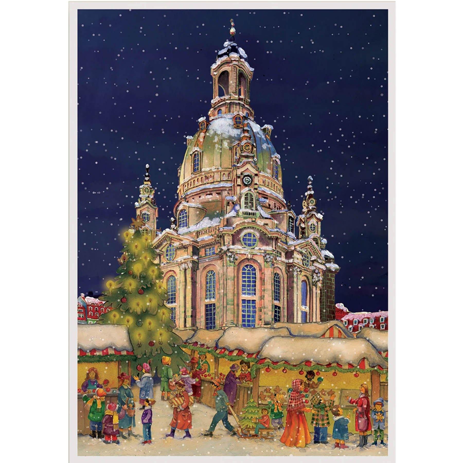 Calendario de Adviento "Frauenkirche Dresden"