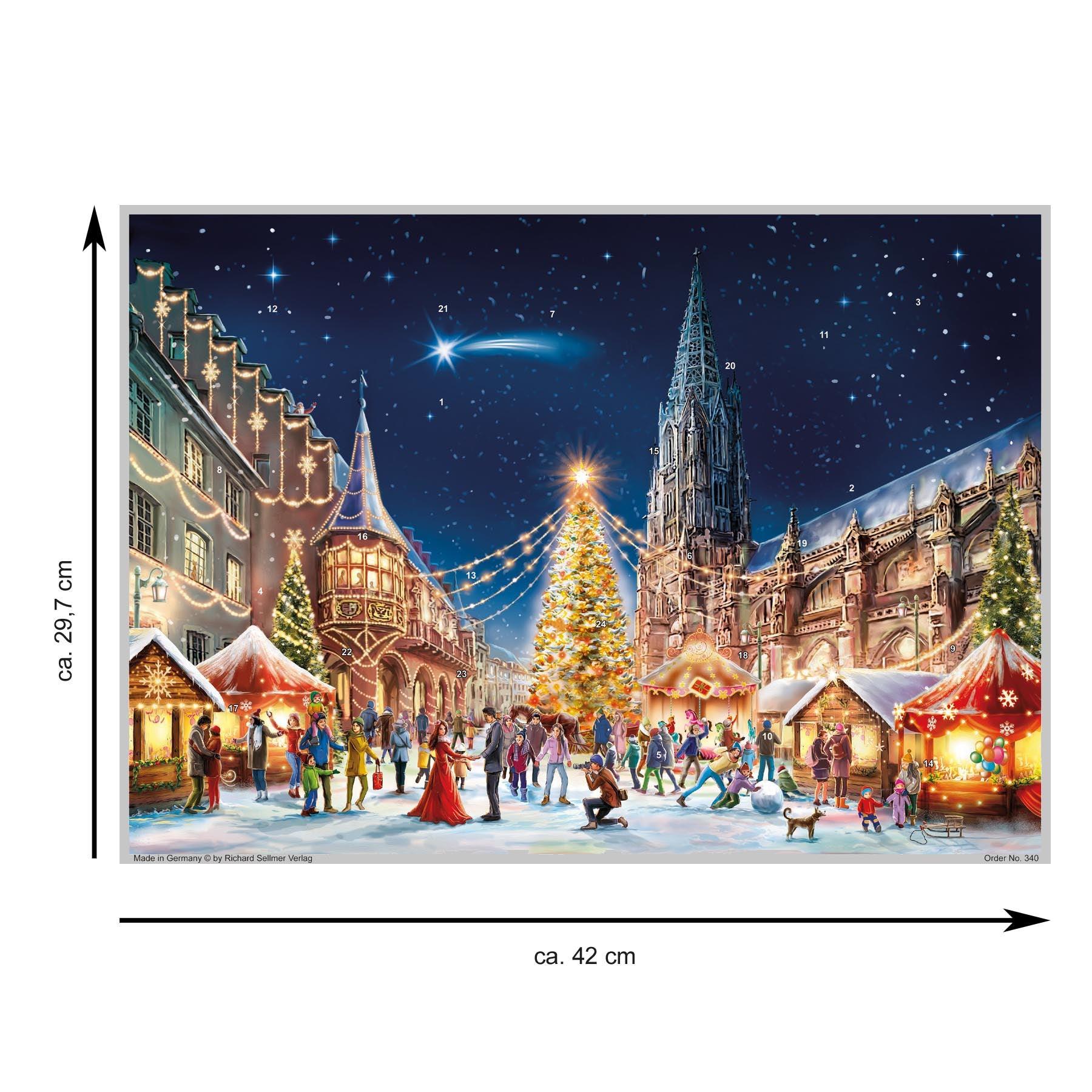 Calendario de Adviento "Freiburger Münster"
