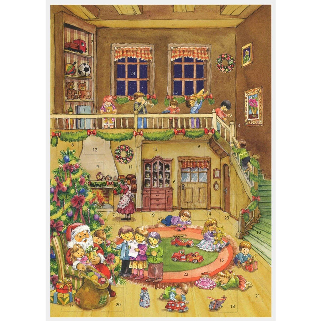 Calendario de Adviento "Regalos de Papá Noel"