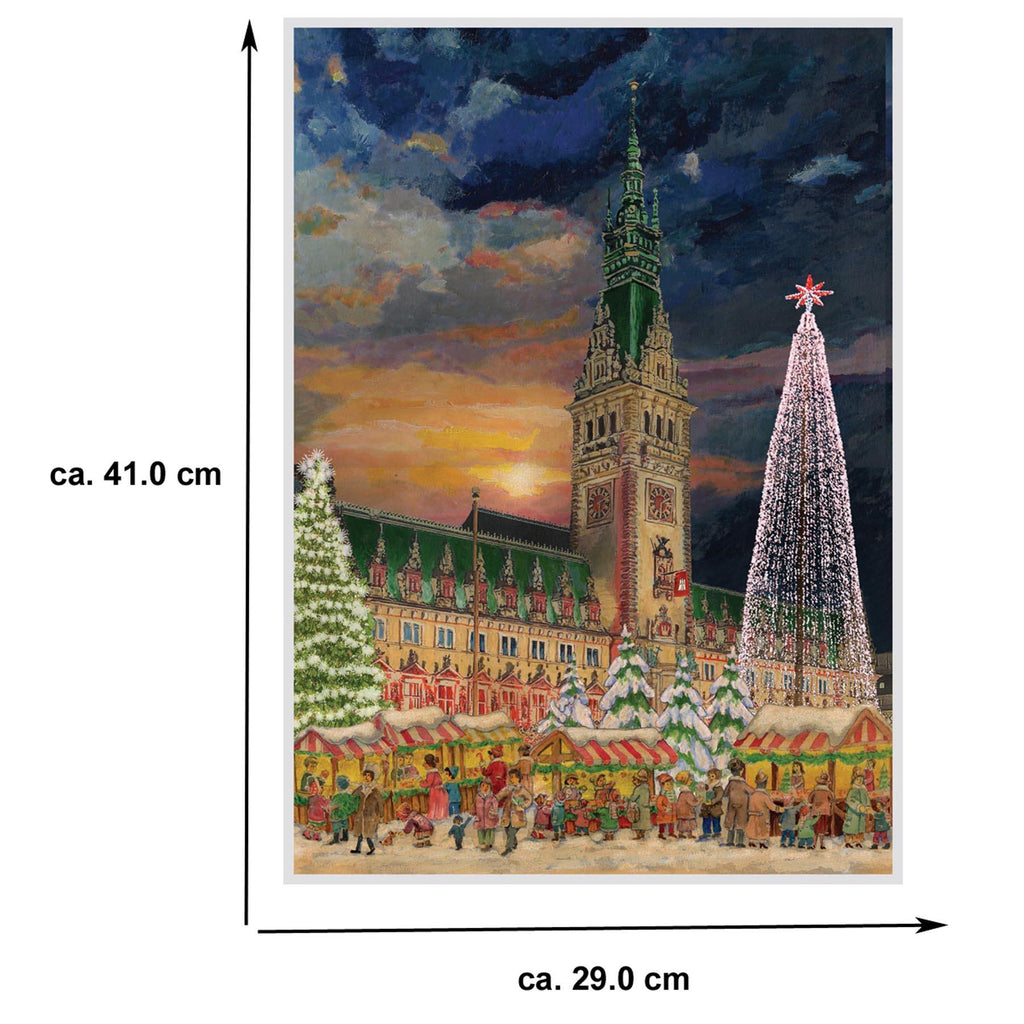 Calendario de Adviento "Hamburgo"