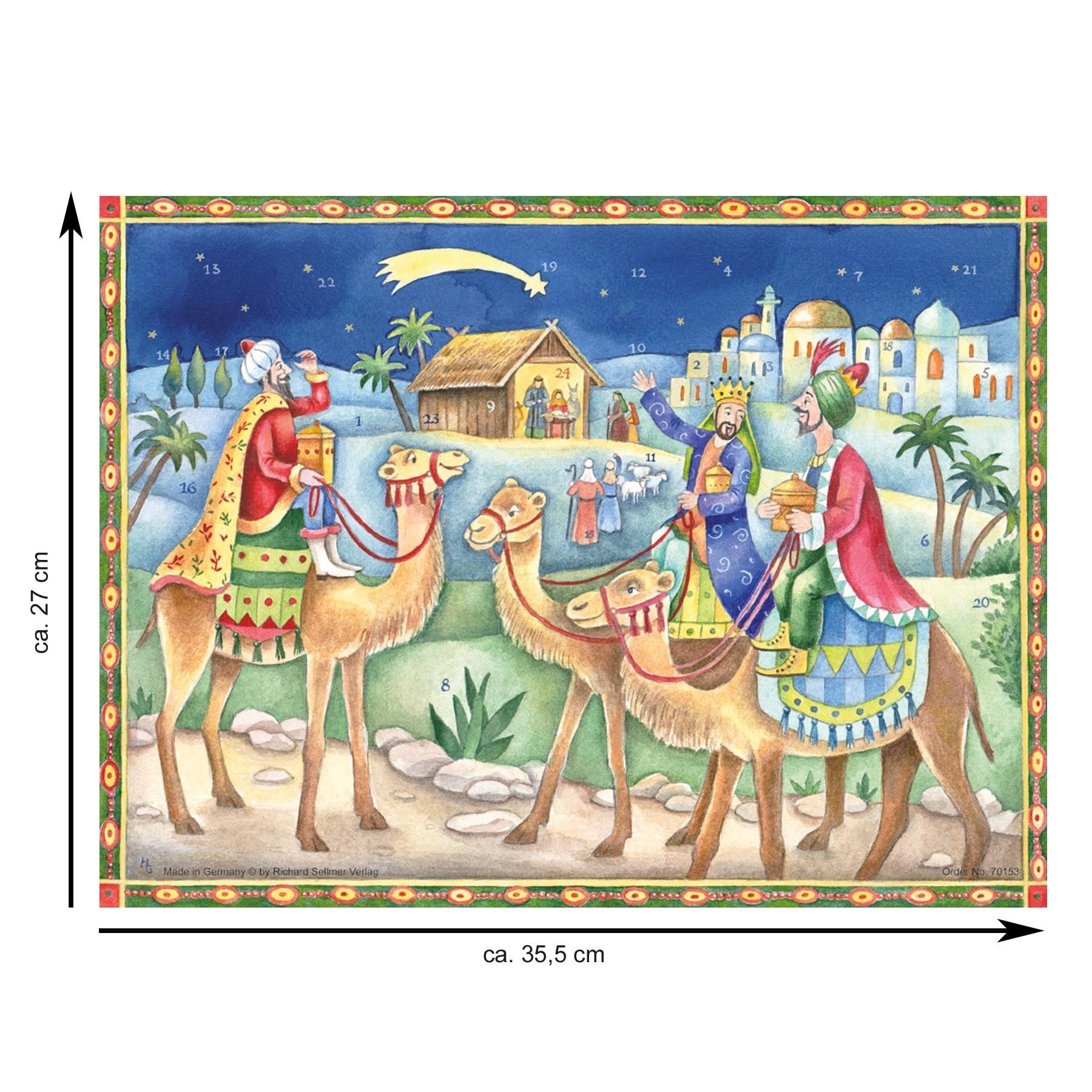 Calendario de Adviento "Los Reyes Magos traen regalos"