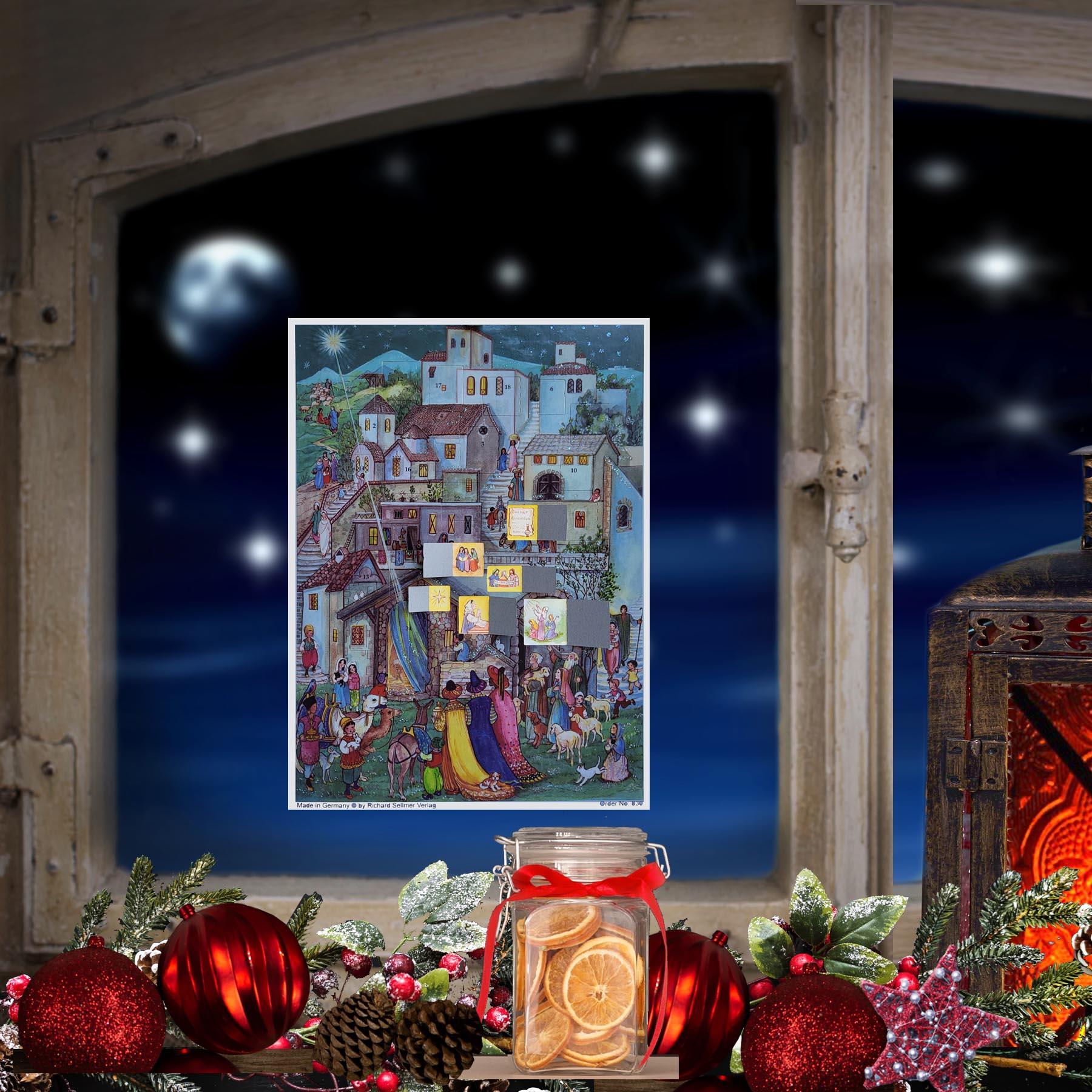 Calendario de Adviento "Los Reyes Magos en Belén"