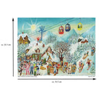 Calendario de Adviento "En la zona de esquí"