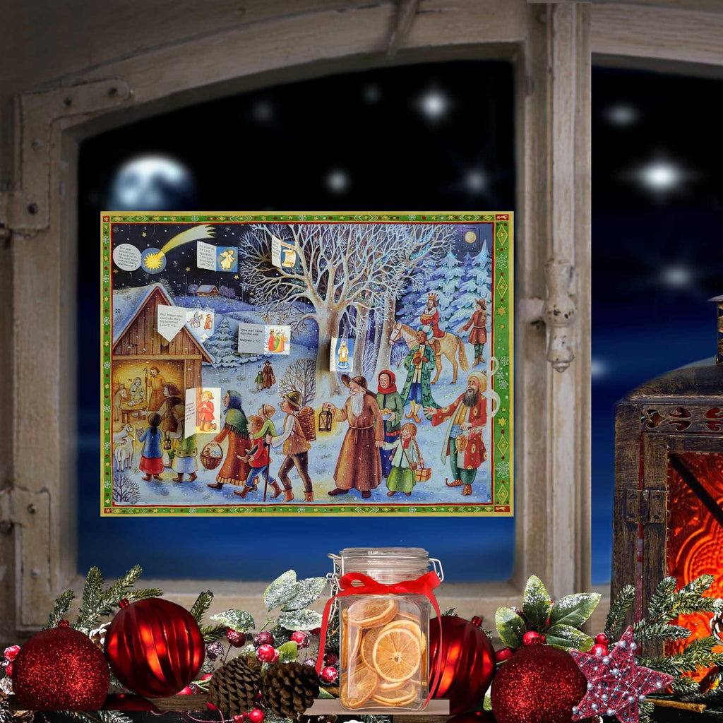 Calendario de Adviento "Venid, ved el establo"