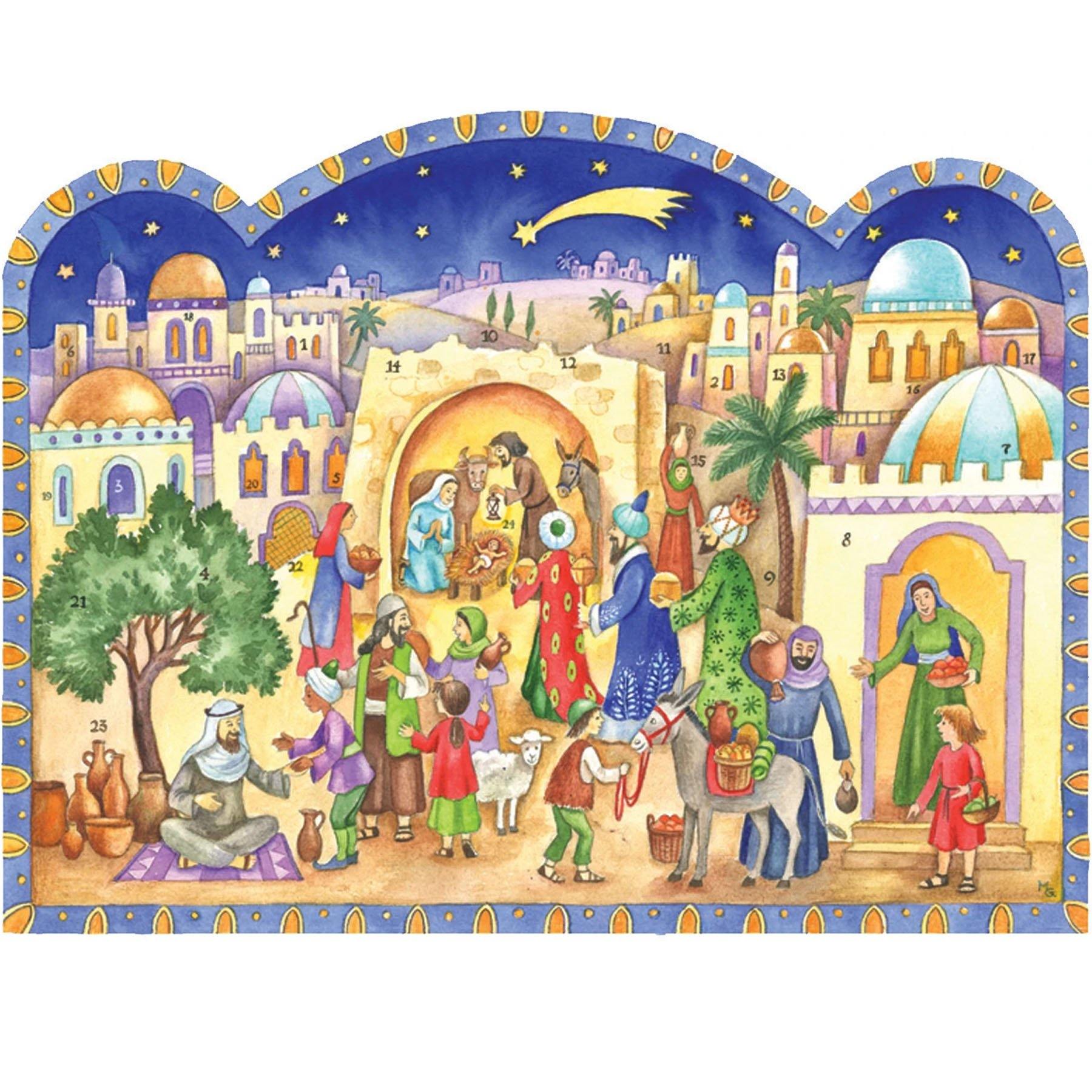 Calendario de Adviento "Venid y ved al niño"