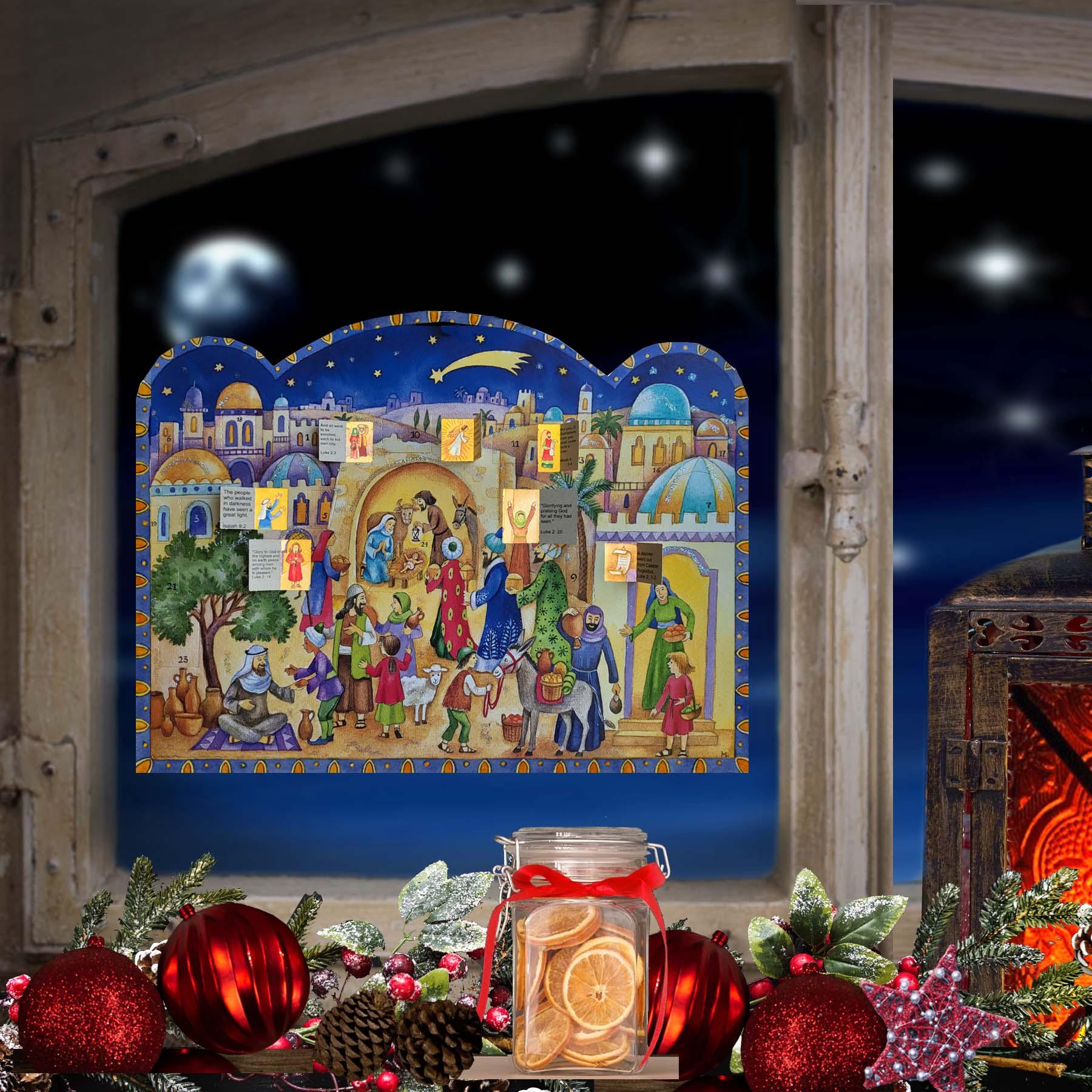 Calendario de Adviento "Venid y ved al niño"
