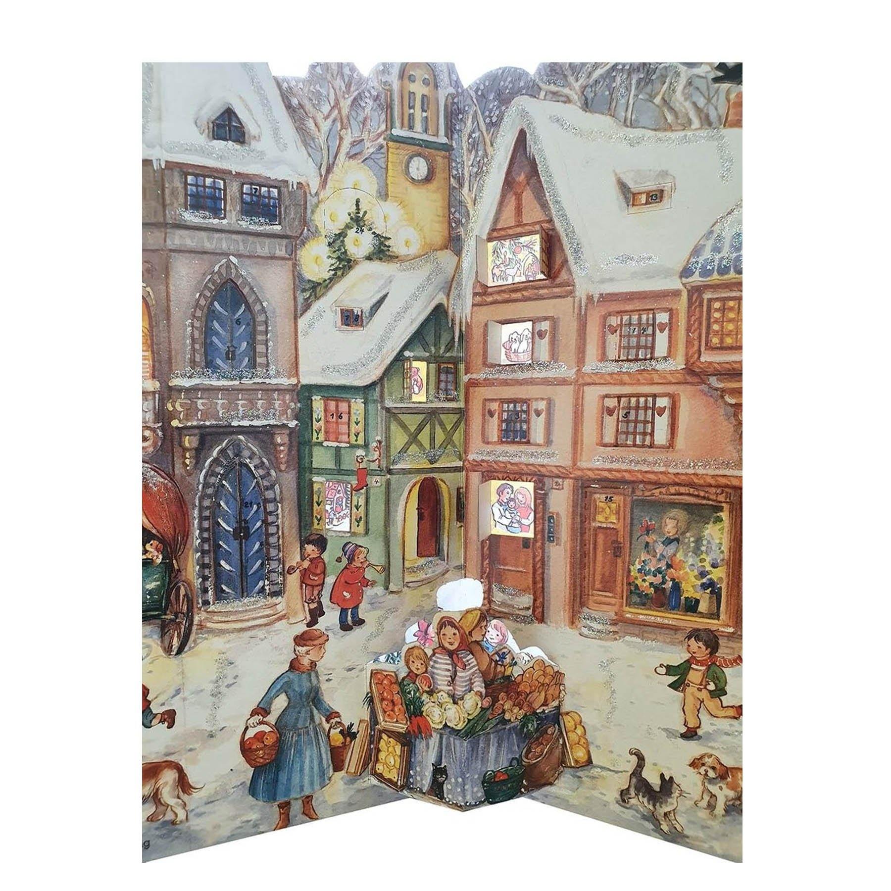 Calendario de Adviento "Marktplatz"
