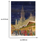 Calendario de Adviento "Múnich Marienplatz"