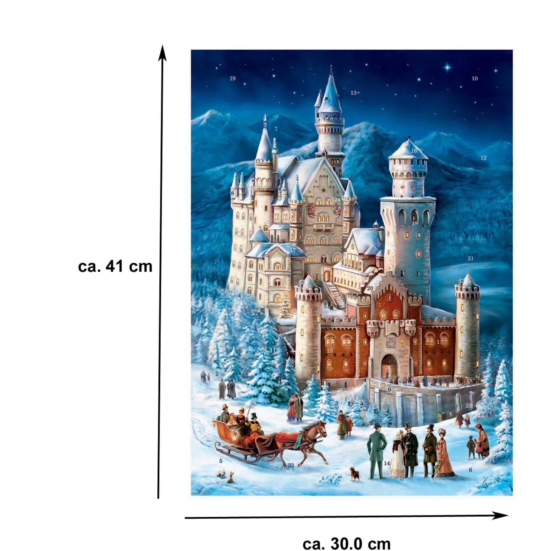 Calendario de Adviento "Neuschwanstein"