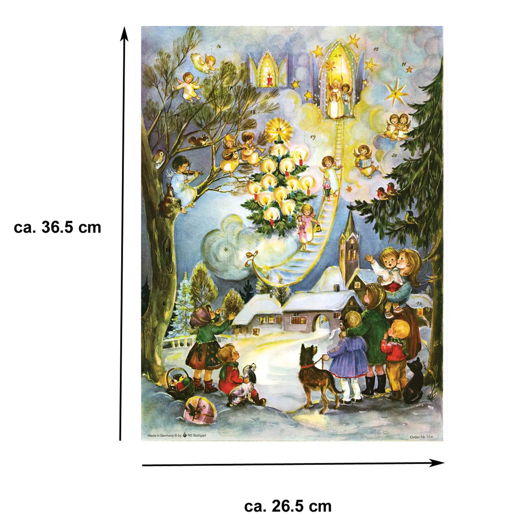 Calendario de Adviento "Seht die Himmelsleiter"
