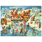 Calendario de Adviento "Diversión al patinar sobre hielo"
