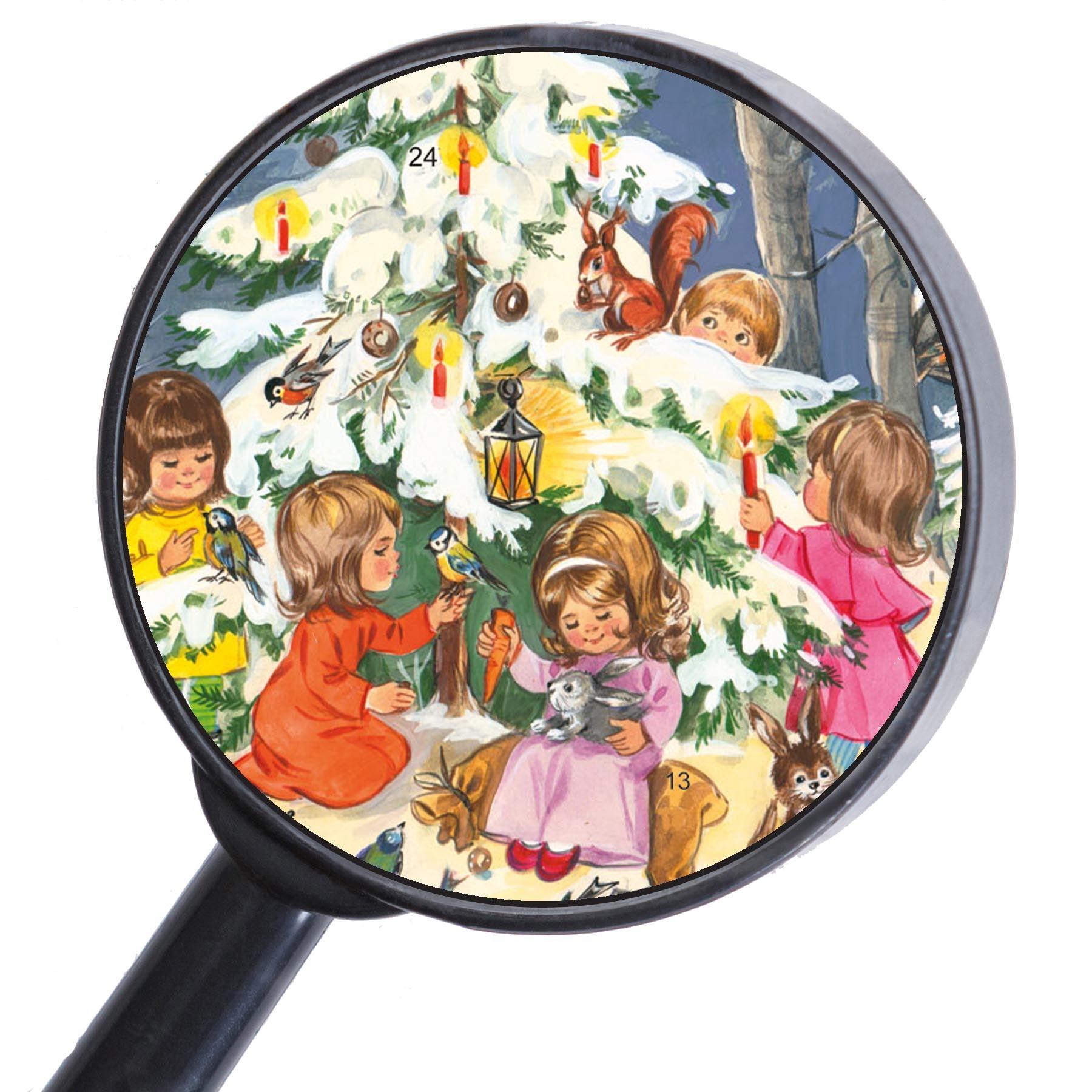 Calendario de Adviento "Diversión y juegos en el árbol de Navidad"