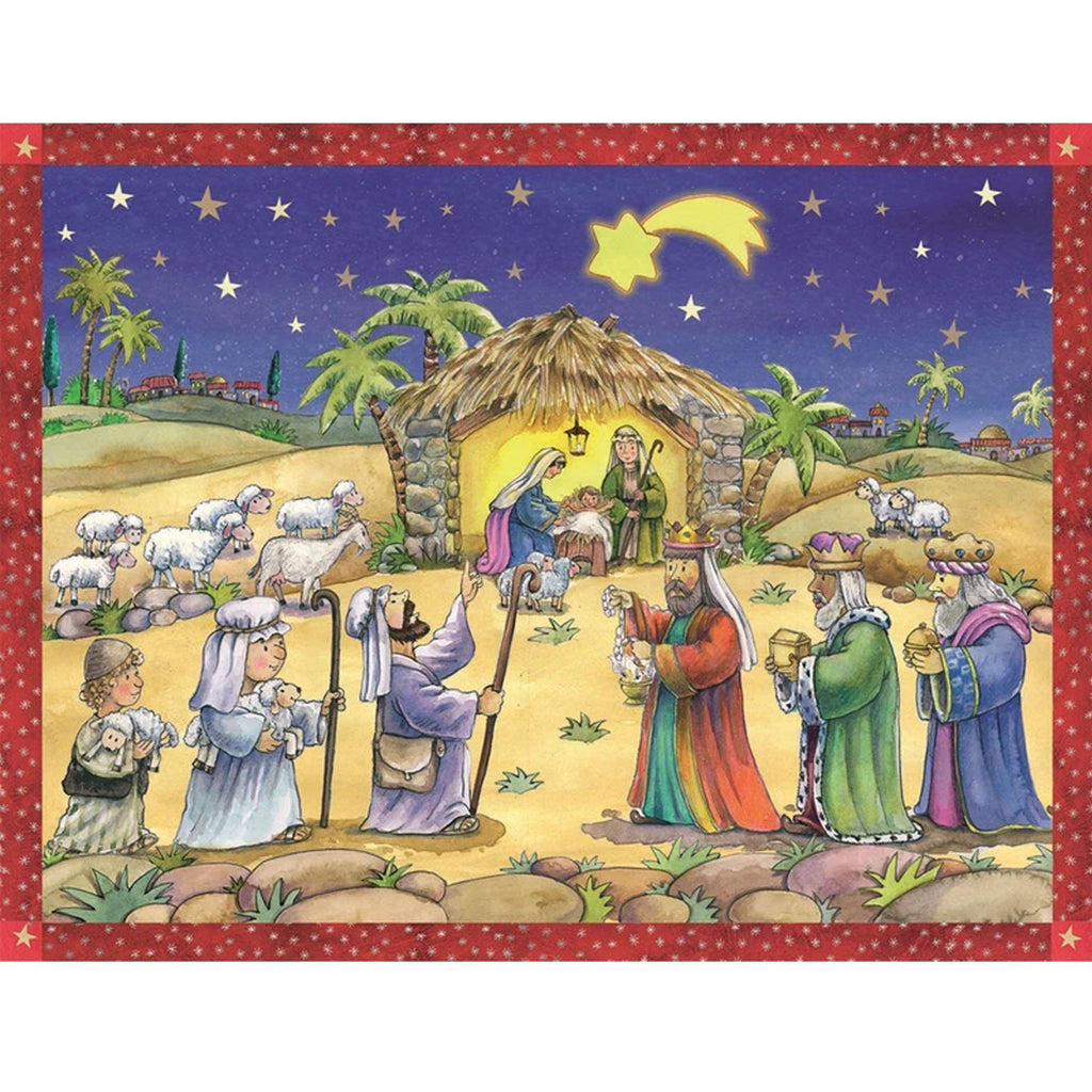 Calendario de Adviento "Y siguen la estrella"