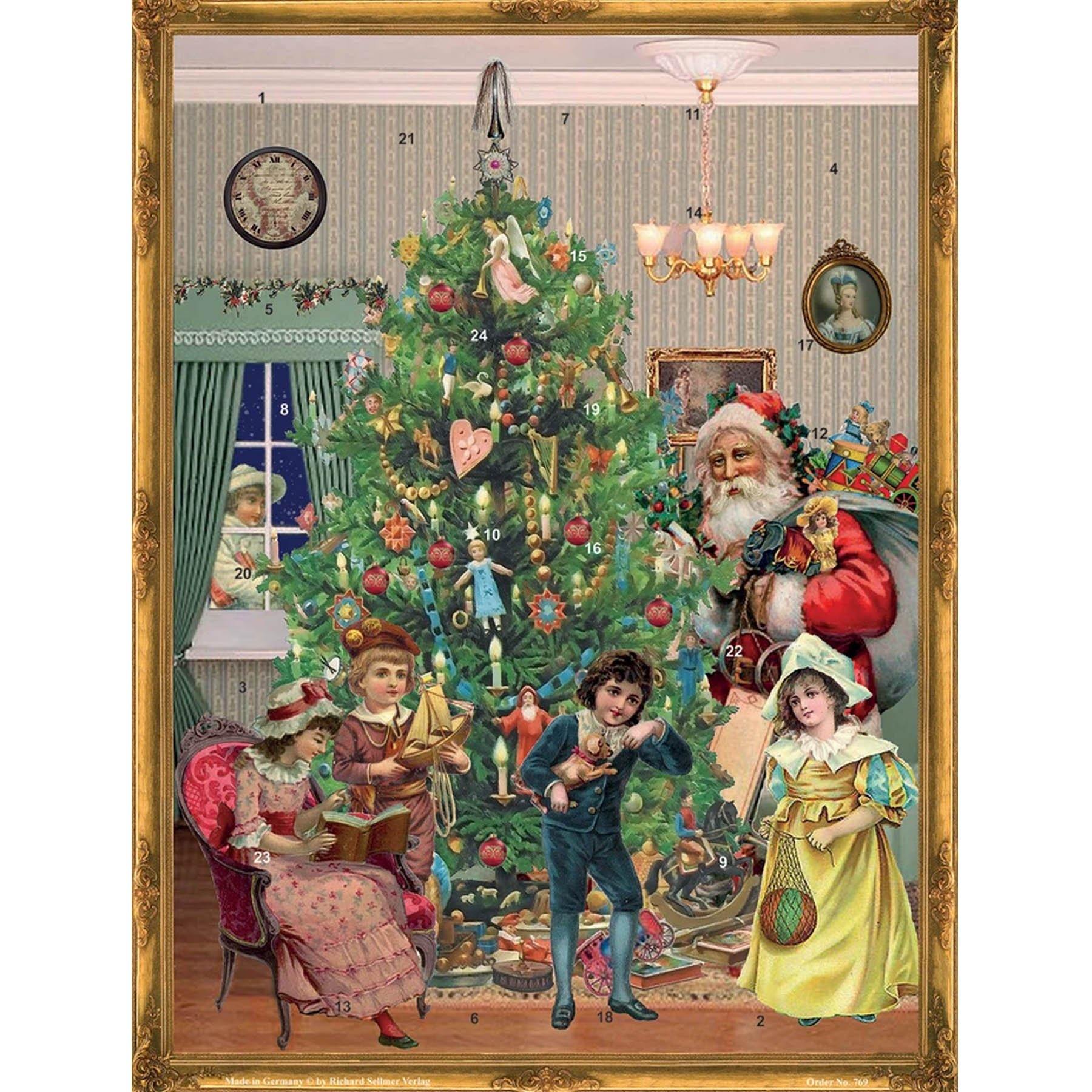 Calendario de Adviento "Bajo el árbol de Navidad"