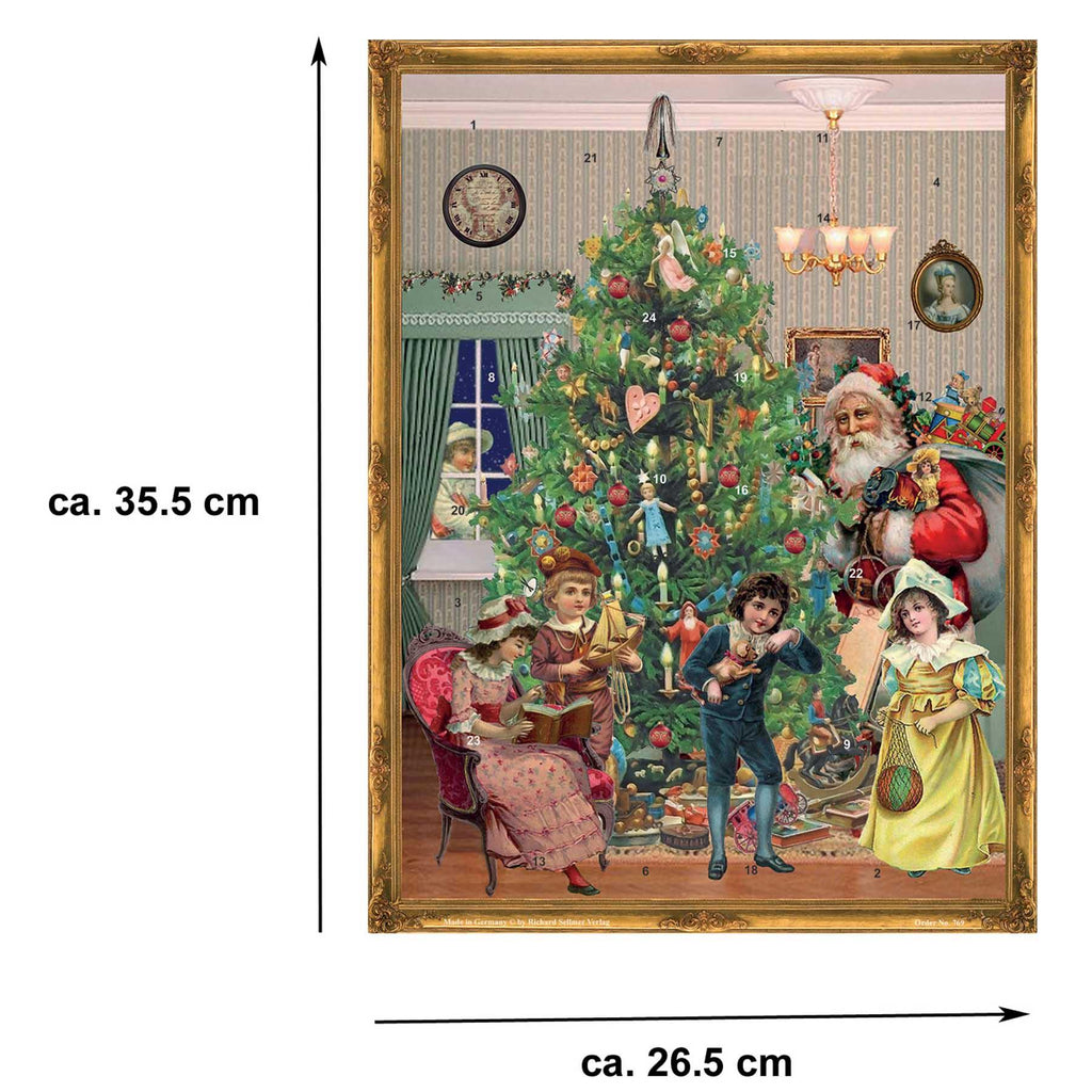 Calendario de Adviento "Bajo el árbol de Navidad"