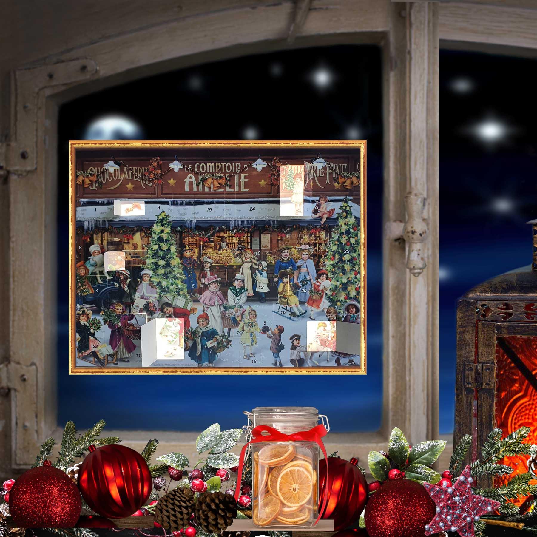 Calendario de Adviento "Tienda Victoriana"