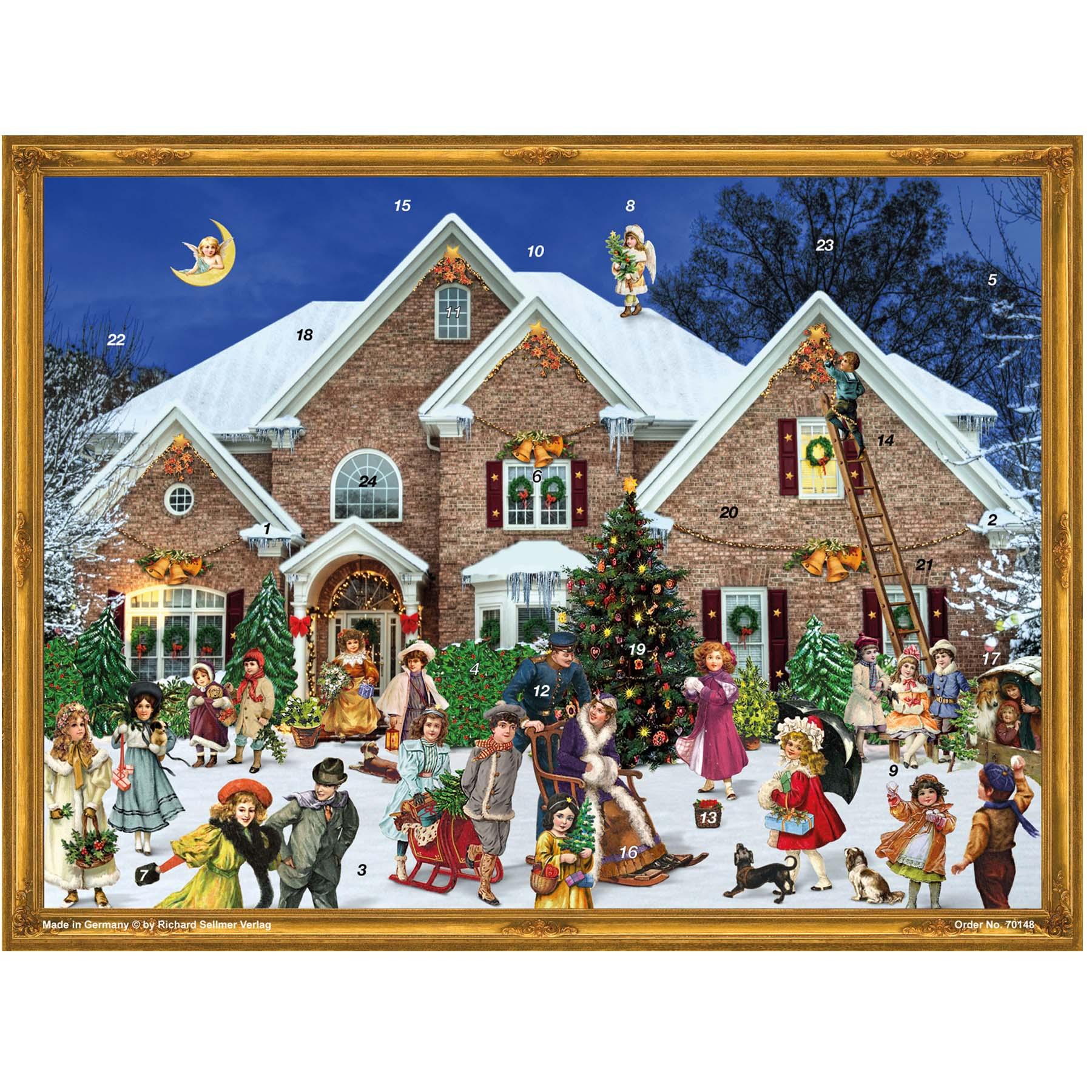 Calendario de Adviento "Casa Victoriana"