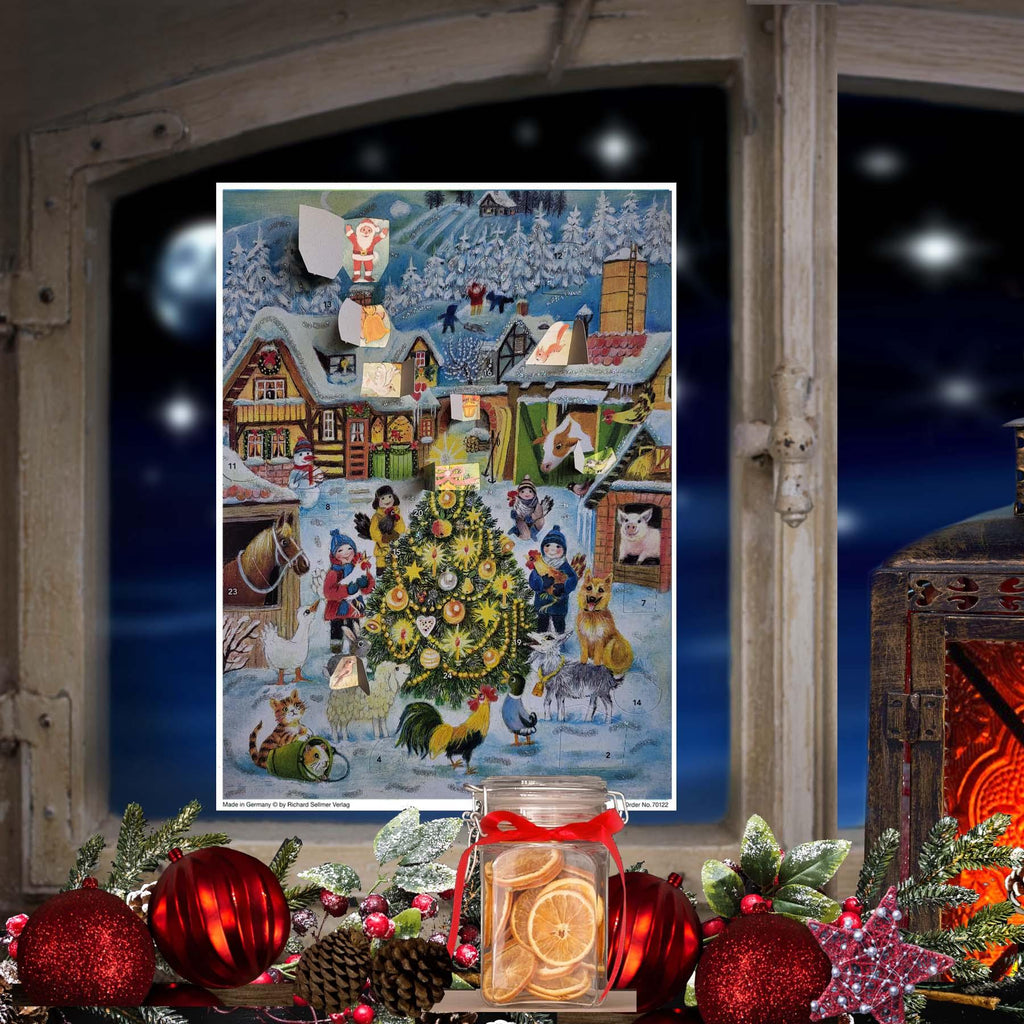 Calendario de Adviento "Navidad en la granja"