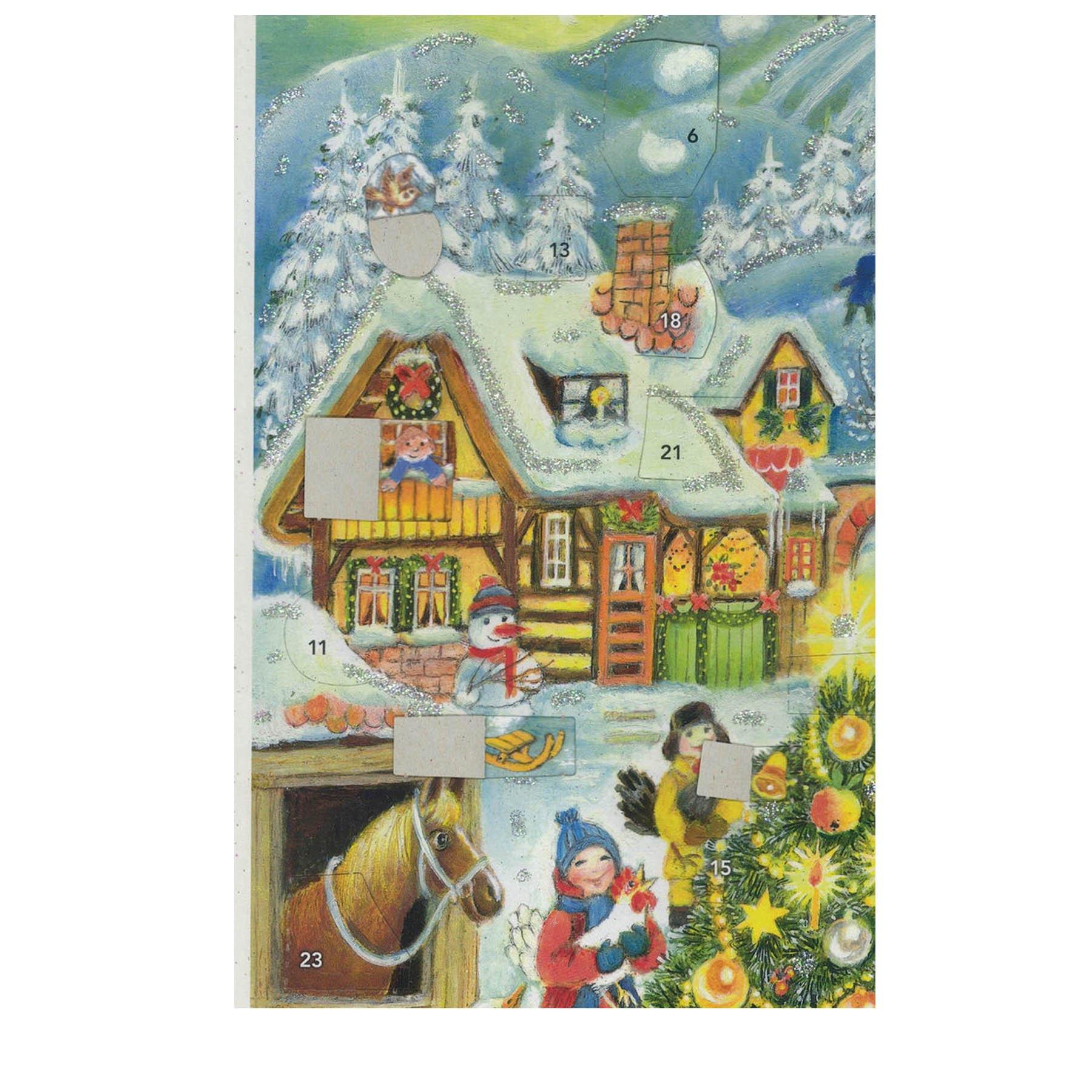 Calendario de Adviento "Navidad en la granja"