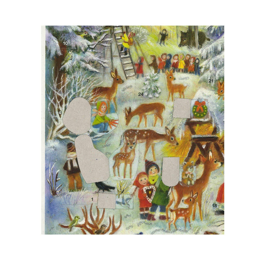 Calendario de Adviento "Navidad en el bosque"