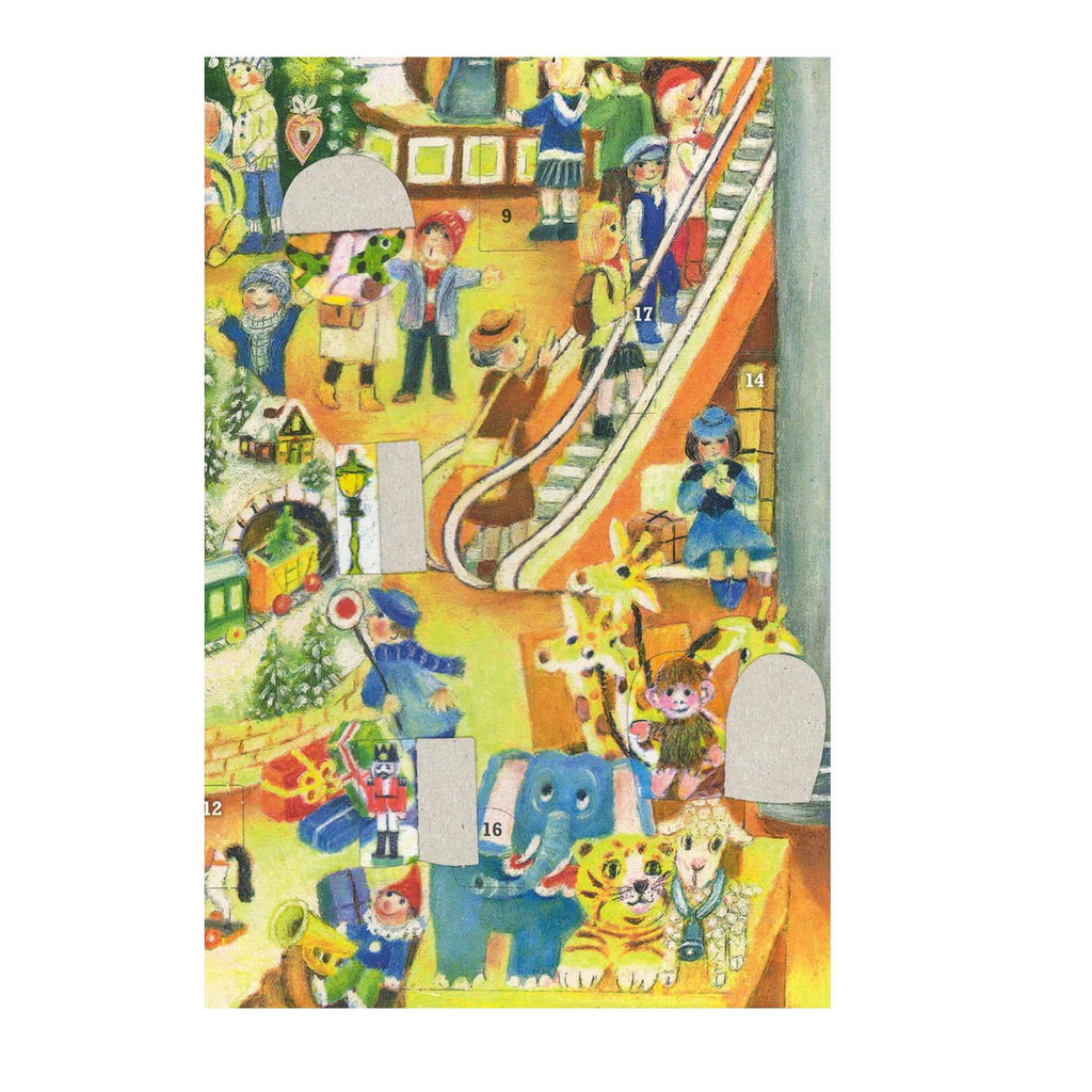 Calendario de Adviento "Tienda de Juguetes Navideña"