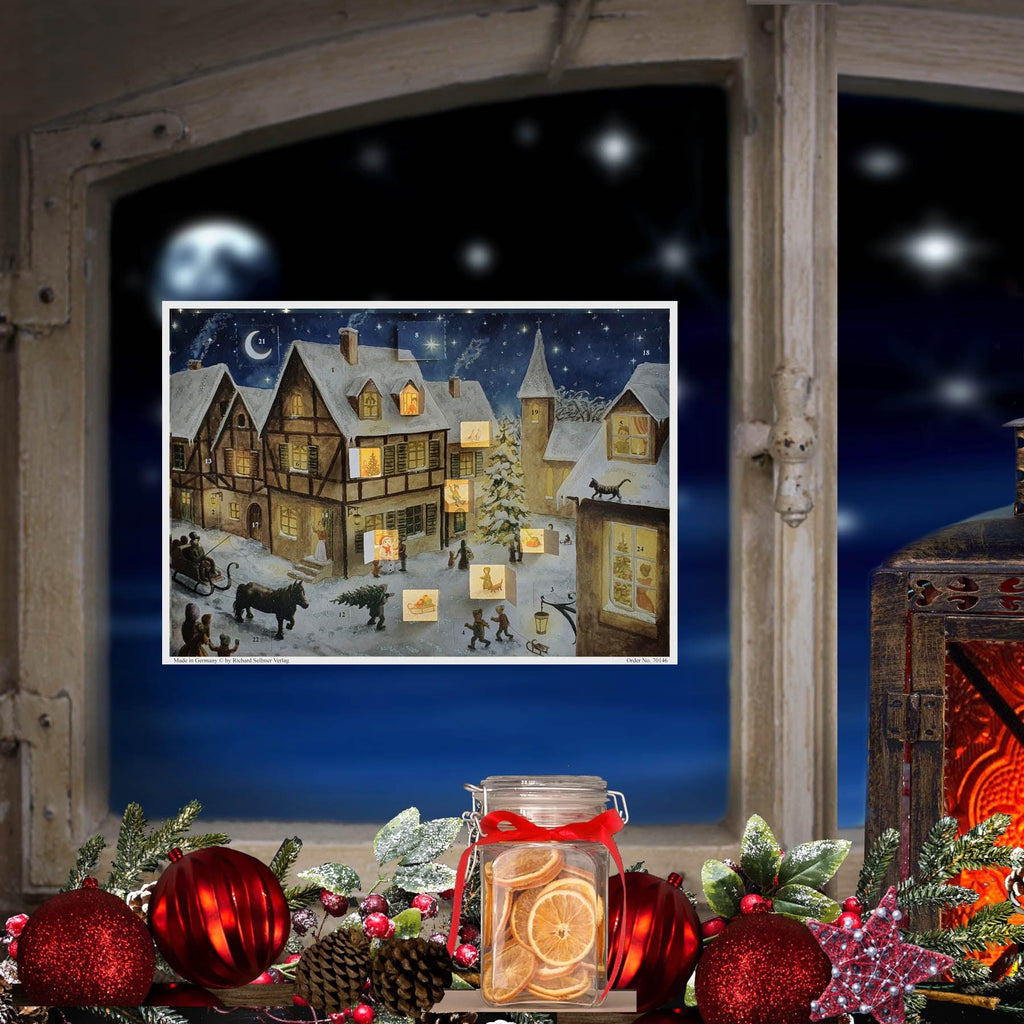 Calendario de Adviento "Nochebuena en el pueblo"