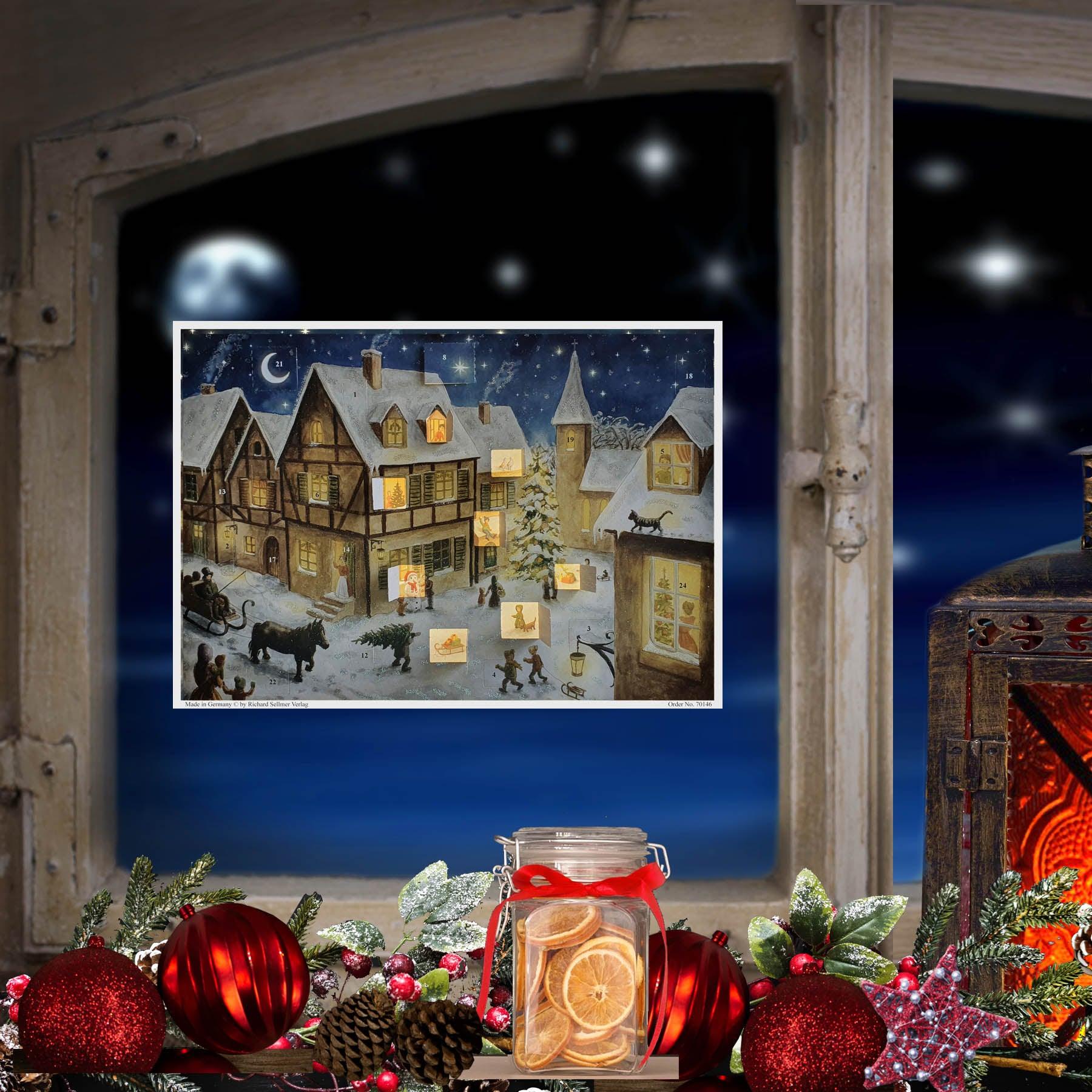 Calendario de Adviento "Nochebuena en el pueblo"