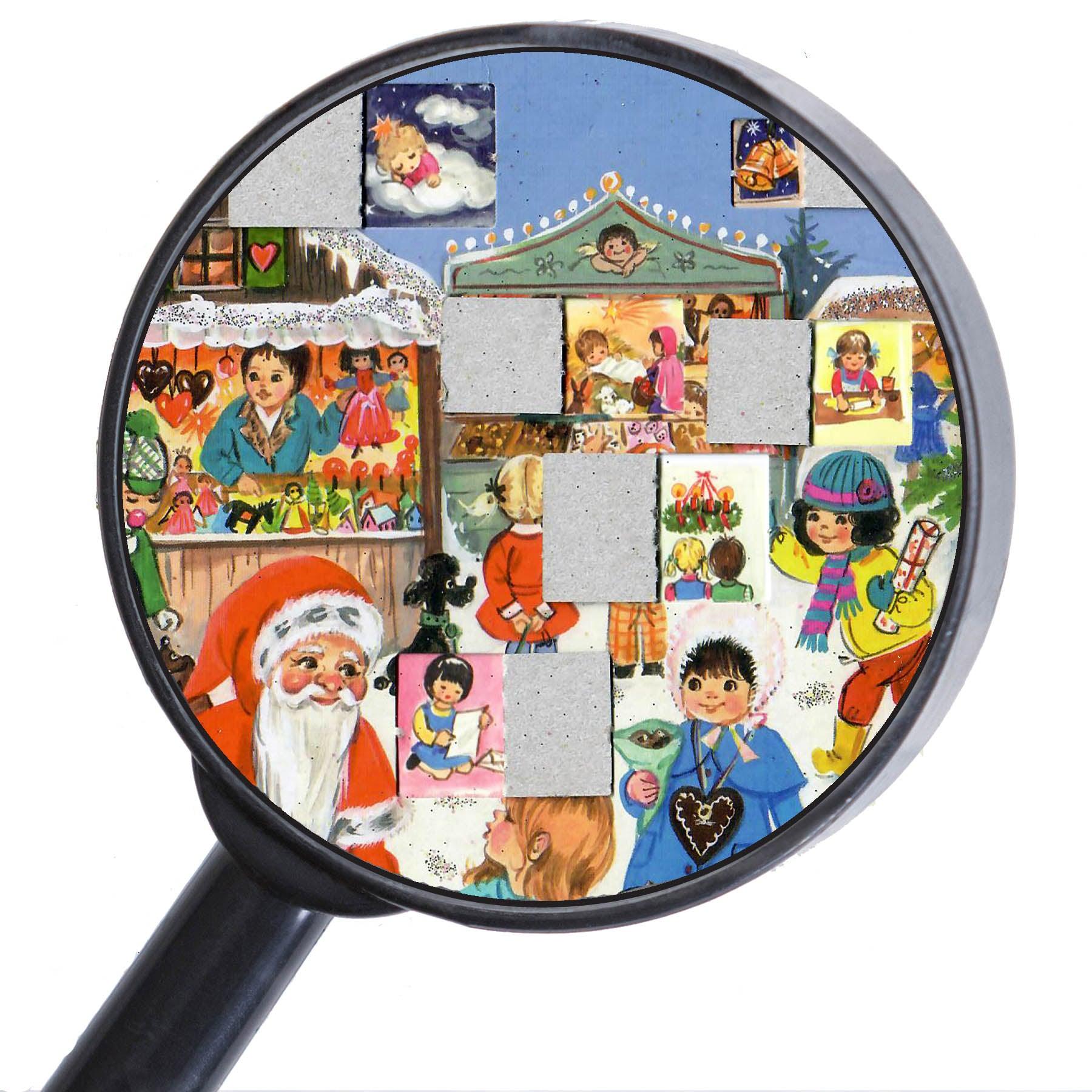 Calendario de Adviento "Weihnachtsjahrmarkt"
