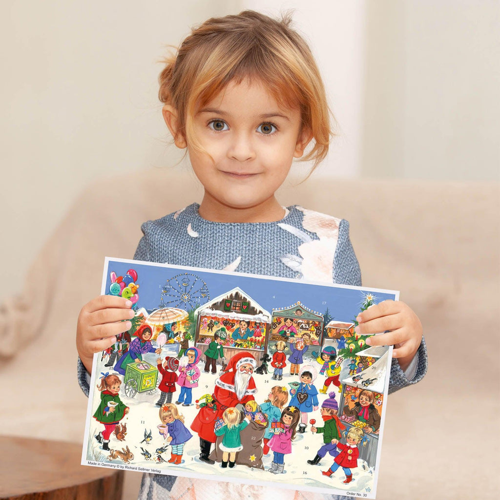 Calendario de Adviento "Weihnachtsjahrmarkt"