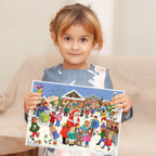 Calendario de Adviento "Weihnachtsjahrmarkt"
