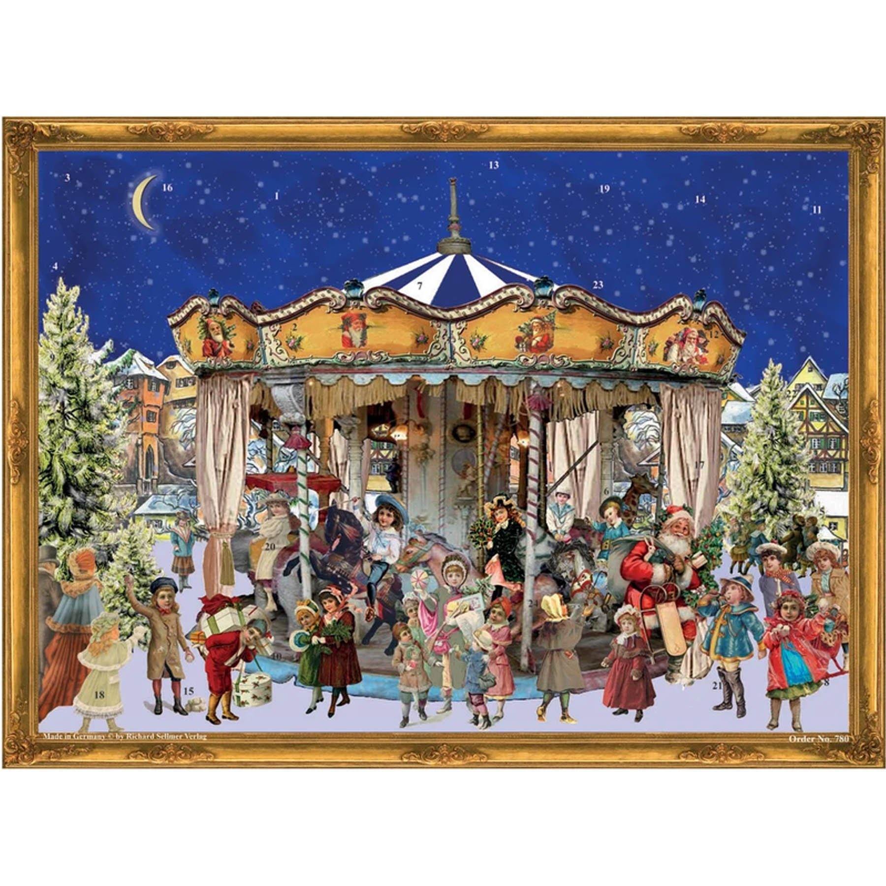 Calendario de Adviento "Carrusel de Navidad"