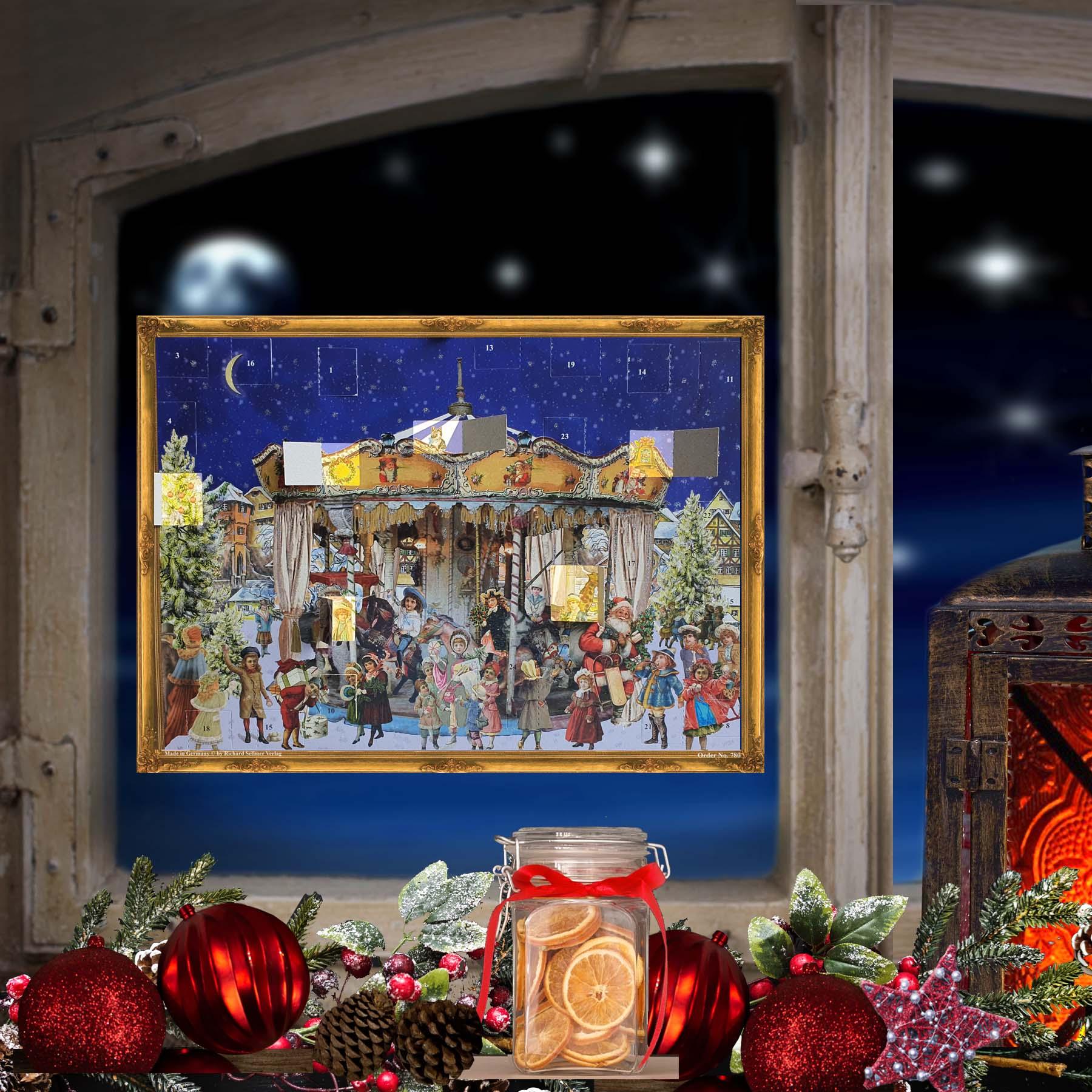 Calendario de Adviento "Carrusel de Navidad"